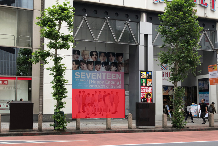 Magnetビッグボード Shibuya109広告メディア イベントスペース