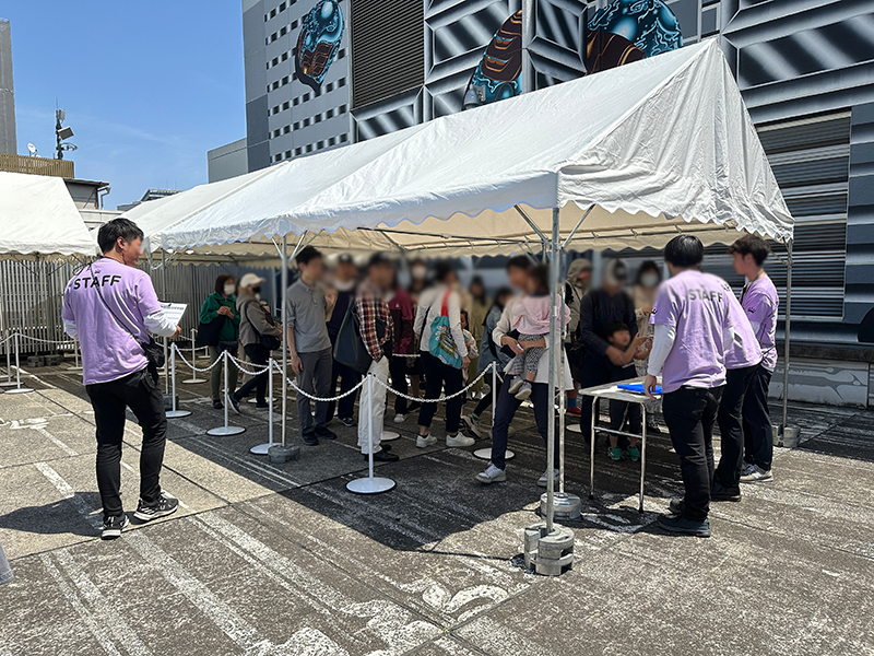 2025年4月 イベント待機列利用